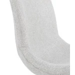 Paris Prix Chaise De Bureau à Roulettes "Tamia" 86cm Gris Clair