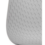 Paris Prix Chaise De Bureau Design à Roulettes "Annie" 80cm Gris