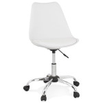 paris prix Chaise de Bureau Design "Amidon" 81cm Blanc
