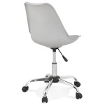 Paris Prix Chaise De Bureau Design "Amidon" 81cm Gris