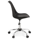 Paris Prix Chaise De Bureau Design "Amidon" 81cm Noir