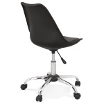 Paris Prix Chaise De Bureau Design "Amidon" 81cm Noir