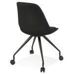 Paris Prix Chaise De Bureau Design "Holvina" 92cm Noir