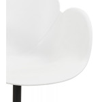 Paris Prix Chaise De Bureau Design "Maritza" 85cm Blanc
