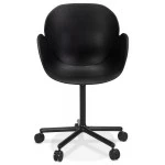 Paris Prix Chaise De Bureau Design "Maritza" 85cm Noir