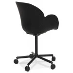 Paris Prix Chaise De Bureau Design "Maritza" 85cm Noir