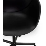 Paris Prix Chaise De Bureau Design "Maritza" 85cm Noir