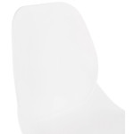 Paris Prix Chaise De Bureau Design "Rachel" 81cm Blanc