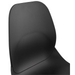 Paris Prix Chaise De Bureau Design "Rachel" 81cm Noir