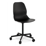 paris prix Chaise de Bureau Design "Rachel" 81cm Noir