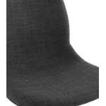 Paris Prix Chaise De Bureau En Tissu "Brandy" 81cm Gris Foncé