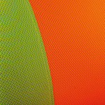 Paris Prix Chaise De Bureau "Jessi" 100cm Orange & Vert