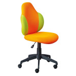paris prix Chaise de Bureau "Jessi" 100cm Orange & Vert