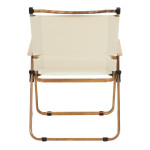 Paris Prix Chaise De Camping Pliable "Mariposa" 77cm Beige
