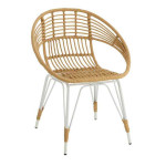 paris prix Chaise de Jardin Design "Celeste" 79cm Naturel