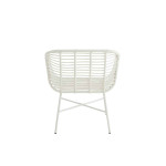 Paris Prix Chaise De Jardin Design "Celeste" 82cm Blanc