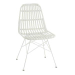 paris prix Chaise de Jardin Design "Celeste" 86cm Blanc