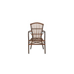 Paris Prix Chaise De Jardin En Rotin "Galera" 90cm Marron