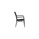 Paris Prix Chaise De Jardin En Rotin "Rizal" 90cm Noir