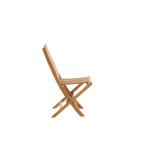 Paris Prix Chaise De Jardin En Teck "Ghana" 98cm Naturel