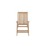 Paris Prix Chaise De Jardin En Teck "Kenya" 105cm Naturel