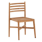 paris prix Chaise de Jardin en Teck "Kenya" 80cm Naturel