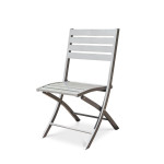 Paris Prix Chaise De Jardin Pliante "Marius" 82cm Gris