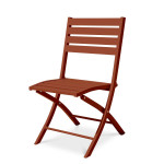 Paris Prix Chaise De Jardin Pliante "Marius" 82cm Terracotta