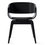 Paris Prix Chaise Design Avec Coussin "Almost" 76cm Noir