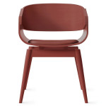 Paris Prix Chaise Design Avec Coussin "Almost" 76cm Rouge