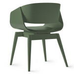 Paris Prix Chaise Design Avec Coussin "Almost" 76cm Vert