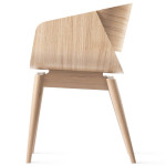 Paris Prix Chaise Design En Bois "Almost" 76cm Naturel