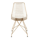 Paris Prix Chaise Design En Métal "Charlotte" 84cm Or