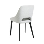 Paris Prix Chaise Design En Tissu "Manuela" 81cm Gris