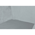 Paris Prix Chaise Design En Velours "Eliot" 87cm Gris