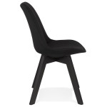 Paris Prix Chaise Design Scandinave "Amoru" 82cm Noir