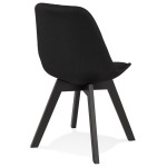 Paris Prix Chaise Design Scandinave "Amoru" 82cm Noir