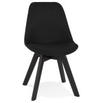 paris prix Chaise Design Scandinave "Amoru" 82cm Noir