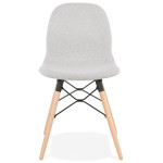 Paris Prix Chaise Design Scandinave "Marlina" 84cm Gris Clair