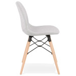 Paris Prix Chaise Design Scandinave "Marlina" 84cm Gris Clair