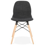 Paris Prix Chaise Design Scandinave "Marlina" 84cm Gris Foncé