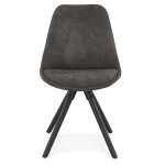 Paris Prix Chaise Design Scandinave "Rony" 84cm Gris & Noir