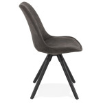 Paris Prix Chaise Design Scandinave "Rony" 84cm Gris & Noir