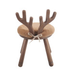 Paris Prix Chaise Enfant Design "Oreille Cerf" 56cm Naturel