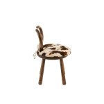 Paris Prix Chaise Enfant Design "Oreille Vache" 58cm Naturel