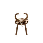 Paris Prix Chaise Enfant Design "Oreille Vache" 58cm Naturel