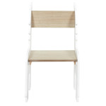 Paris Prix Chaise Enfant En Bois "Licorne" 60cm Blanc