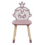 Paris Prix Chaise Enfant "Madame Princesse" 57cm Rose