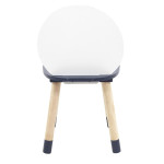 Paris Prix Chaise Enfant "Monsieur Heureux" 52cm Bleu