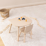 Paris Prix Chaise Enfant Ourson "Douceur" 46cm Multicolore